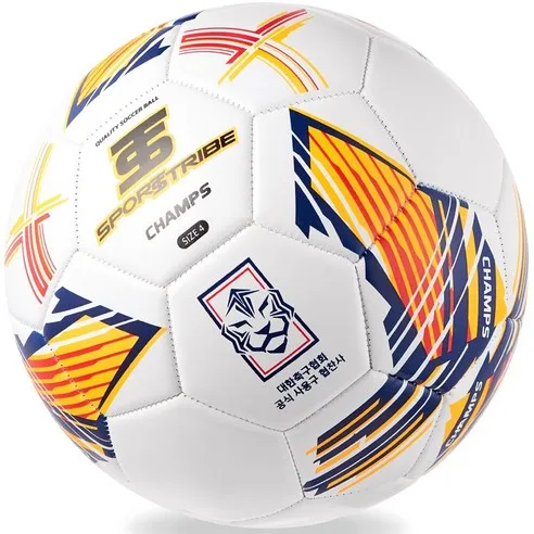 스타 축구공 & 정품 볼펌프, 다양한 사이즈로 제공되는 최고의 축구공 세트 1 스포츠트라이브 챔프스 축구공 화이트 STPM2-4W2