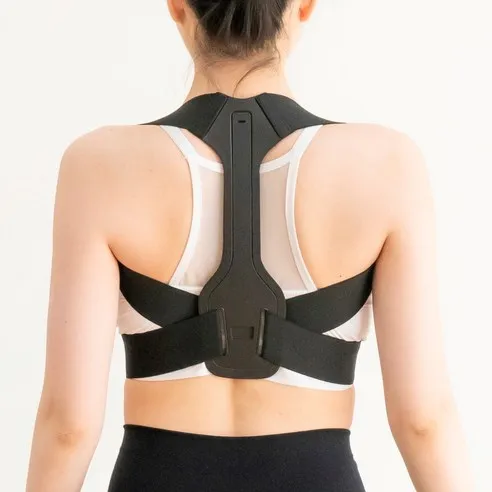 "콤팩트하고 효과적인 굽은 등 자세교정기로 건강한 일상 도전하기" 1 코멧 숄더밴드, one size, 1개